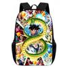 Dragon Ball Super Printed Kids School Backpack Elementary Students Lightweight Ergonomic Design