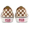 Vans Authentic Series Casual Low-Top Skate Shoes Unisex Sneakers Dark-Brown White Checkerboard VN0A5HYPAXS