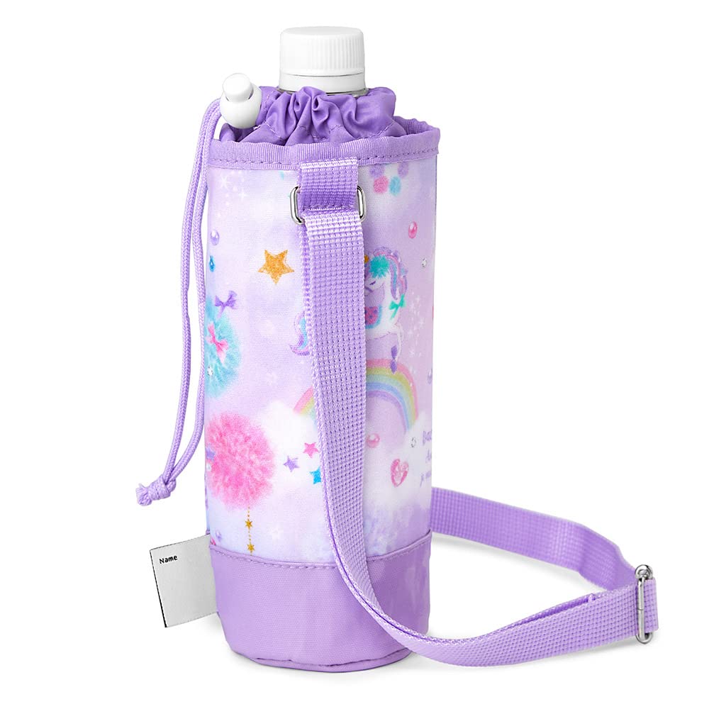 COLORFUL CANDY STYLE Water Bottle Shoulder Unicorn N3770300 Holder, Girl's Cover, Case, Strap, Insulated, Fantasy,
