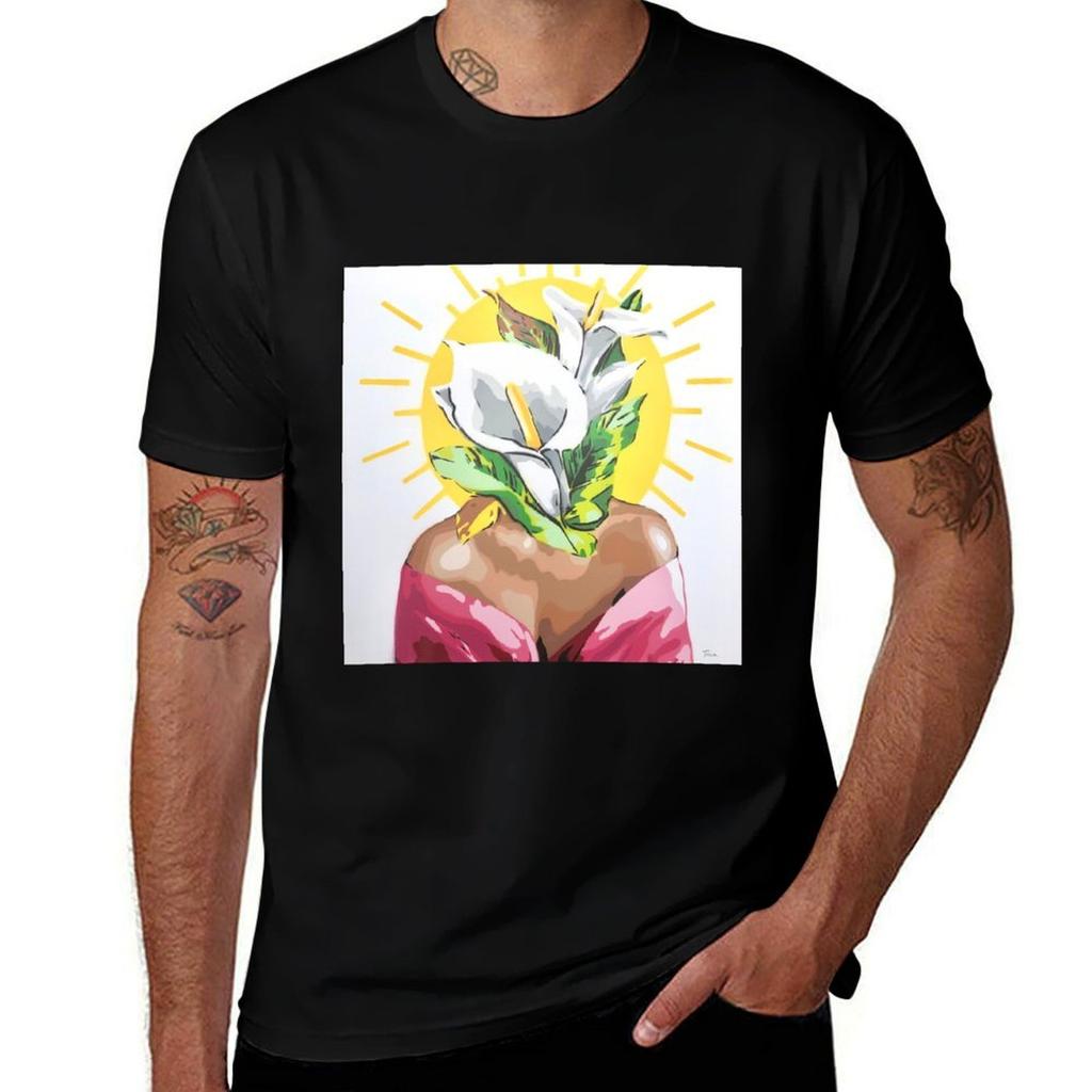 Calla Lily Tshirt Dry Fit Running Short Sleeve Top