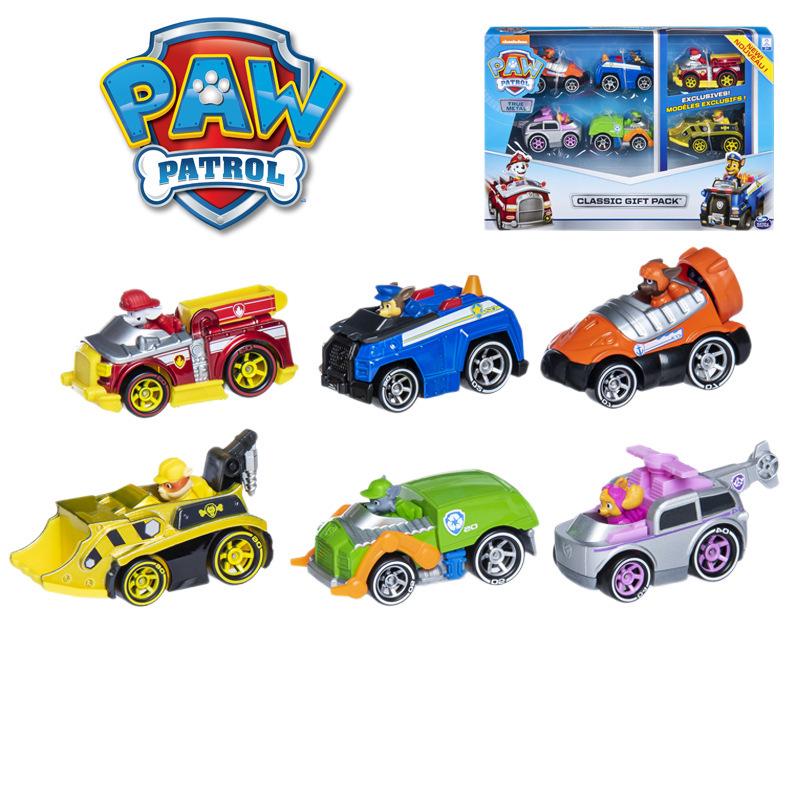 Paw Patrol Super Rescue Alloy Racing Car Set - Kid s Patrol Vehicle Gift