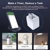 Tuya Smart Micro USB Adaptor Switch 5V, WiFi Mini USB Power Adaptor Compatible with Alexa Hey Google for Smart Home Automation