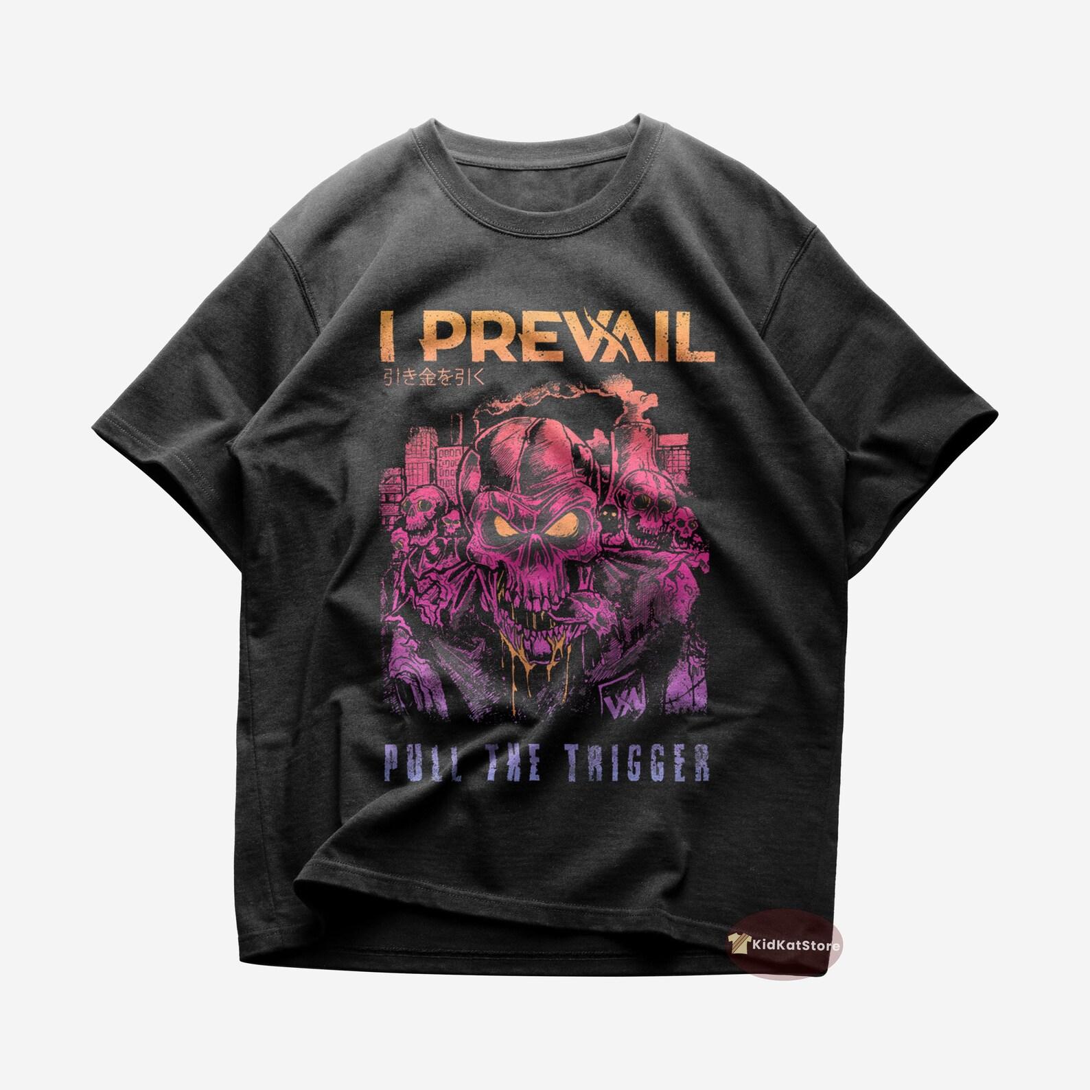 I Prevail T shirt | Rock-Metal Music Shirt | Bad Things | Hurricane | Gasoline | Trauma | True Power | I Prevail Merch | Cotton Tee 2XL