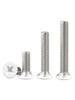 White Coated Phillips Countersunk Machine Screw M2-M6