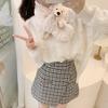 New Plush Scarf Autumn and Winter Warm Student Cute Female Korean Version Ins Fashion Bear Furry Scarf