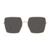 Burberry Minimalist Metal Irregular Metal Unisex Brown