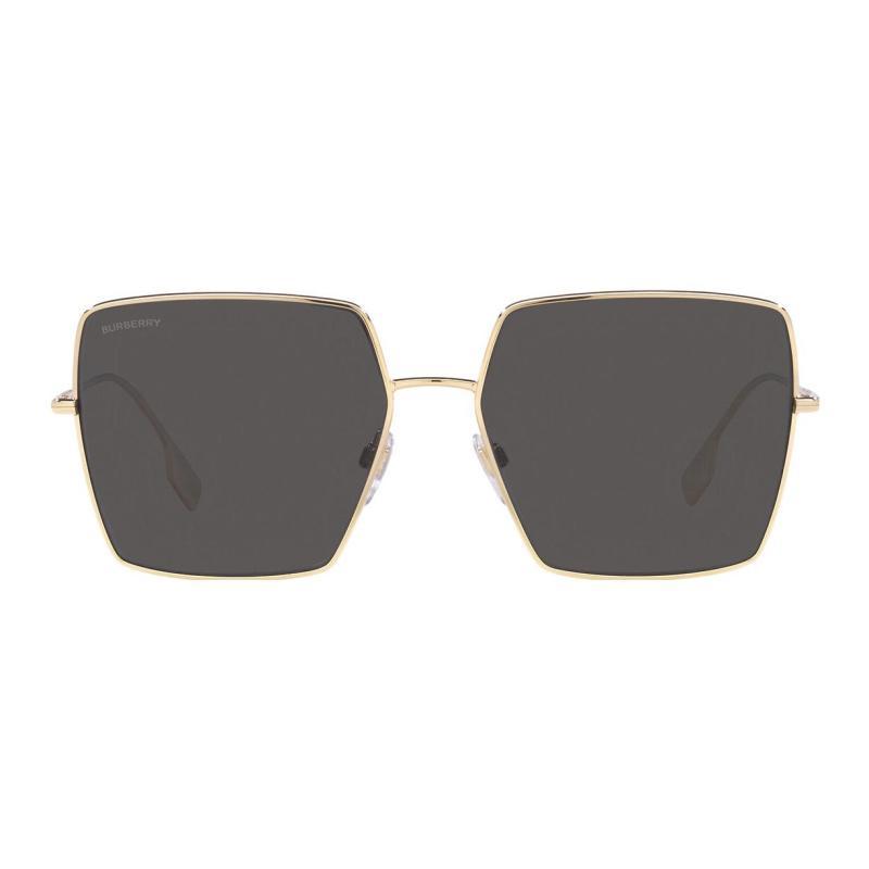 Burberry Minimalist Metal Irregular Metal Unisex Brown