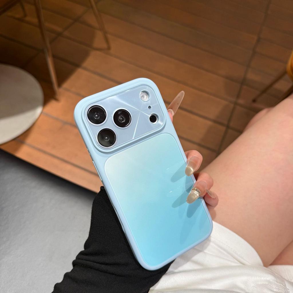 17 Applicable iPhone16promax Contrasting Color Gradual Change 16 Apple 17pro Mobile Phone Case 17promax Protective Case