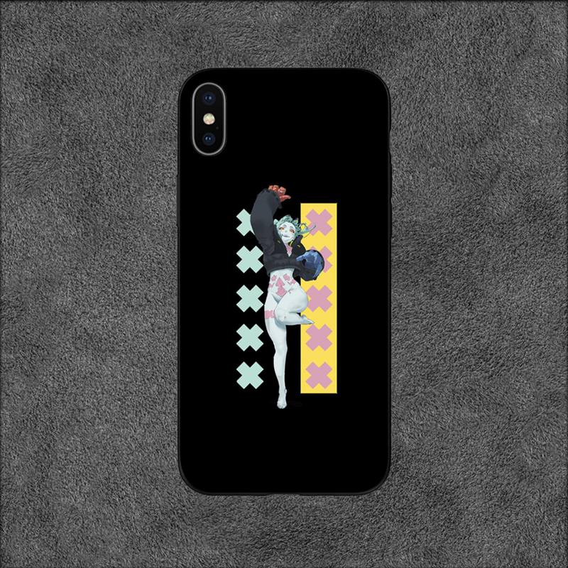 Cyberpunk Edgerunners Rebecca Telefon Fall Für iPhone 11 12 Mini 13 14 Pro XS Max X 8 7 6s Plus 5 SE XR Shell