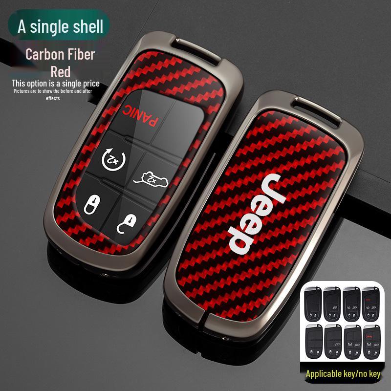 Nyckelfodral för Jeep Compass, Cherokee, Grand Cherokee, Renegade, Commander