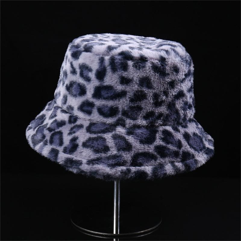Winter Plush Bucket Hat Warm Fisherman Hat Outdoor Activity Fashionable Hat for Outdoor Activities and Daily Wear