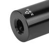 Billiard accessories Aluminium Pool Extension Cue 2OZ Black Billiard Middle Shaft 3/8-8 Teeth Pool Cue Extender Snooker Games