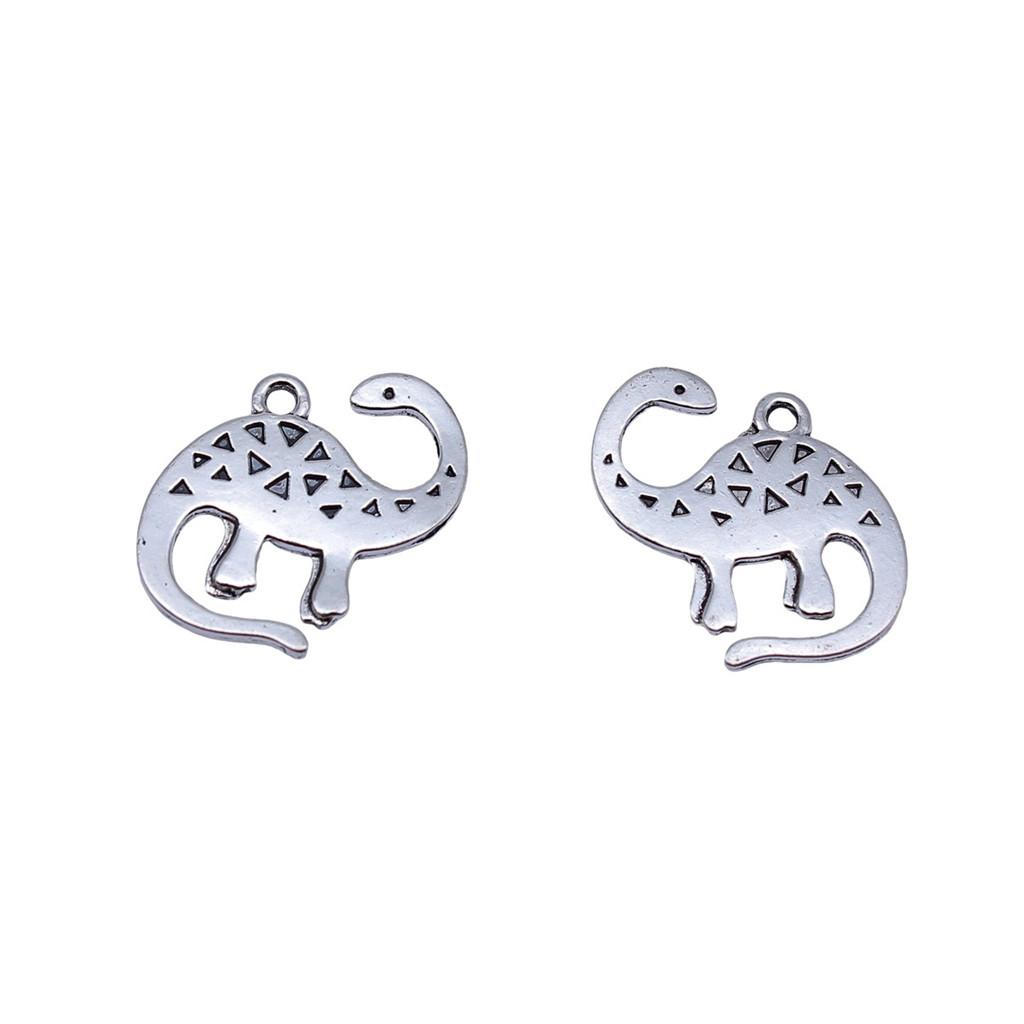 Alloy Pendants Dinosaur Dragon Wing Charms Vintage For Gothic DIY Jewelry Making Supplies