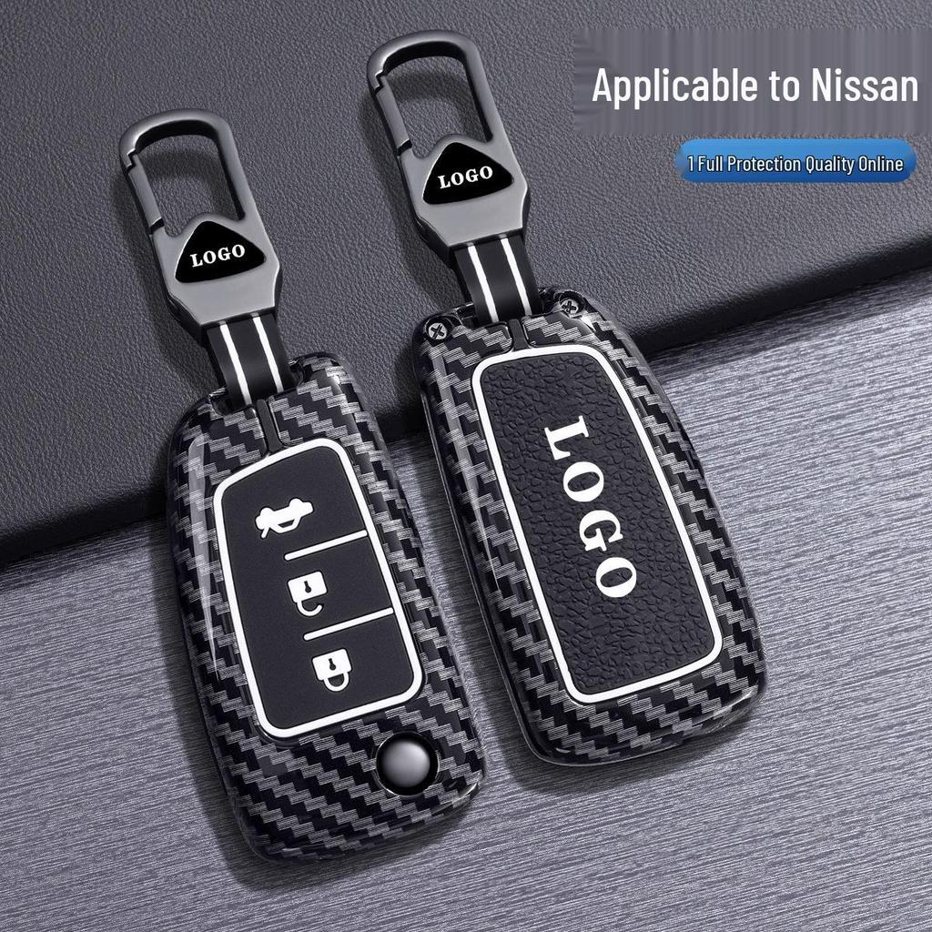 Nissan Key Cover for 14th Gen Sylphy, Bluebird, Teana, Qashqai, and Kicks