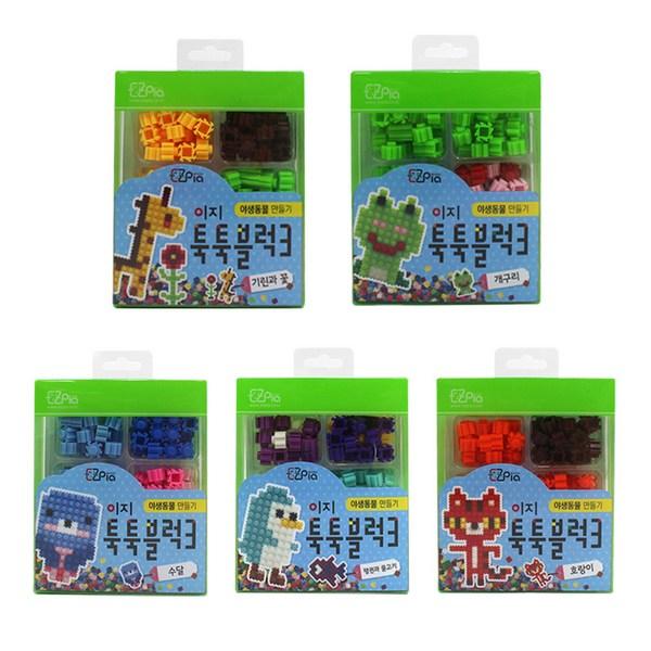 

Easypia Easy Tuk Tuk Block 3 Набор из 5 предметов для поделки диких животных, разноцветные, популярные корейские игрушки