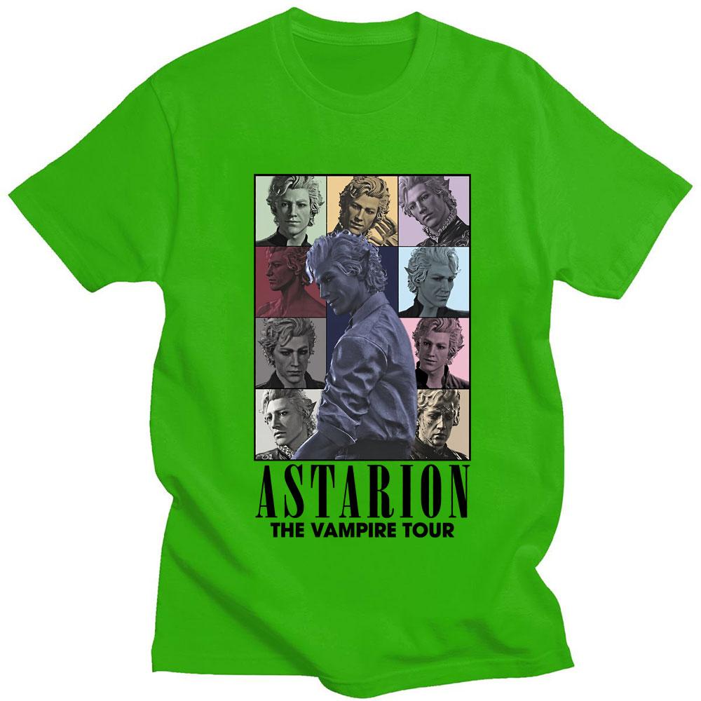 

Футболка Astarion Girl Dinner Футболки Baldur s Gate Мужская Женская Модная Популярная Дышащая Хлопковая Футболка с Коротким Рукавом Уличная Одежда 4XL