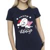 Disney Womens/Ladies The Aristocats Happy Holidays Cotton T-Shirt