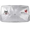 Car Sunshade Umbrella: Silver-Coated Heat Insulation & Anti-Glare Front Windshield Protector
