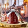 Christmas Bell Ornament Charm Pendant Iron Xmas Decor Tree Hanging for Year