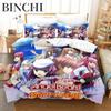 3D Print Anime Angel Beats Bedding Set Duvet Cover Bed Set Quilt Cover Pillowcase Comforter king Queen Size Boys Adult Bedding