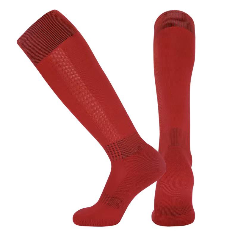 

Мужские нескользящие влагоотводящие длинные футбольные носки - Осень/Зима однотонные M (suitable for shoe sizes 32-38)