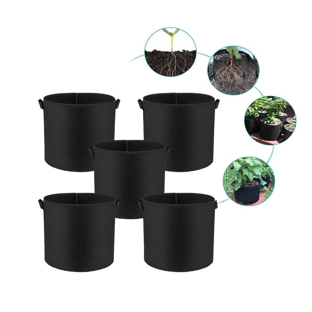 1-34 Gallon Potato Planting Bag Pot Planter Growing Garden Vegetable Container