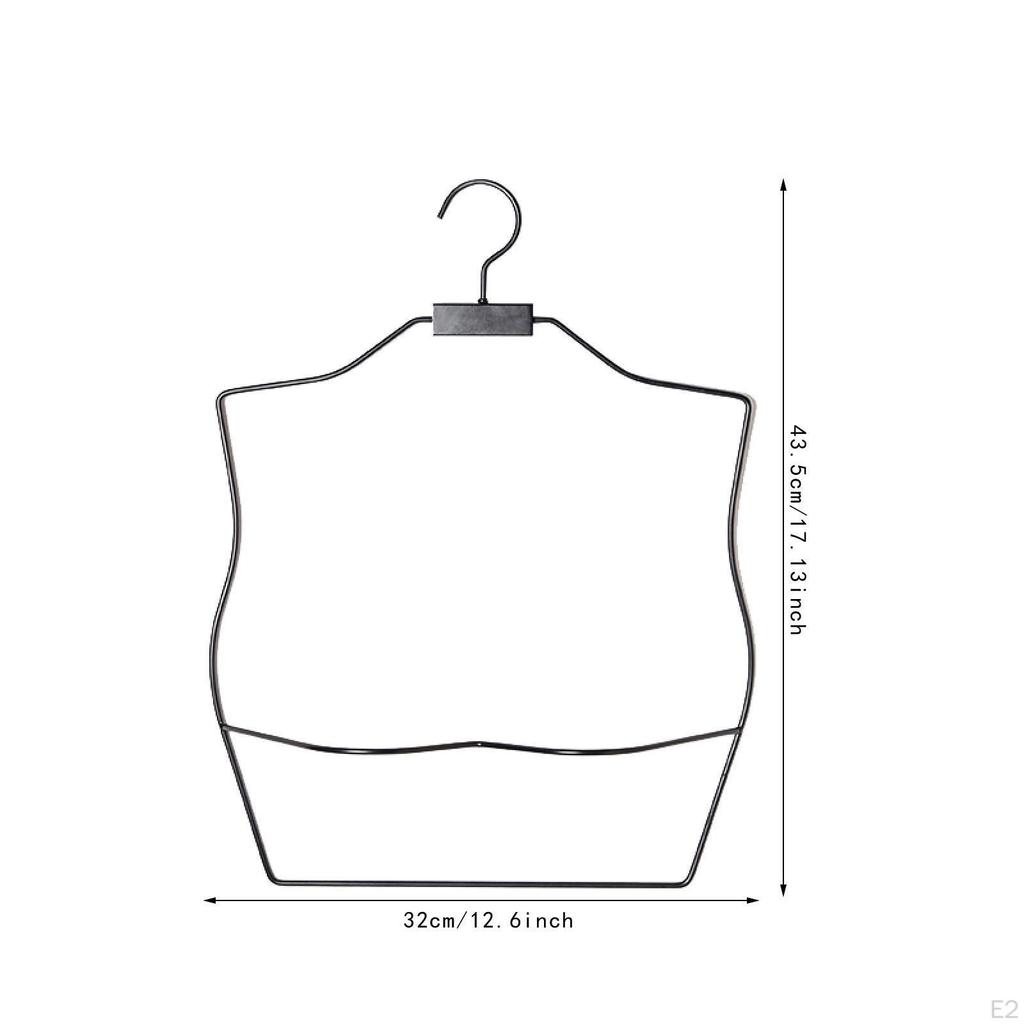 Bikini Hanger Bathing Suit Swimsuit Body Shape Display Rack for Boutique Coat Clothes