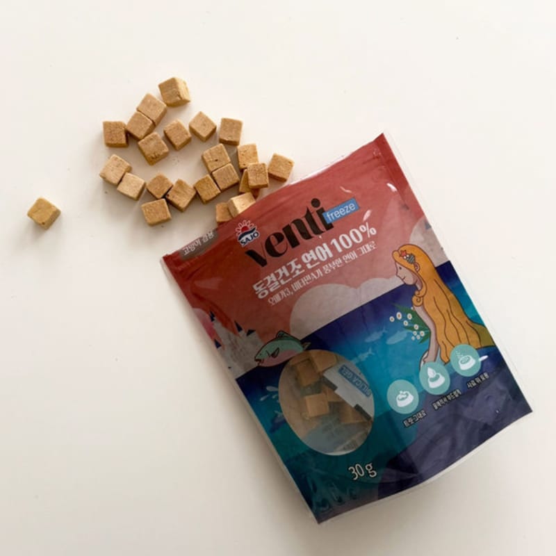 [Pet] Sajo Ventifreeze Freeze-Dried Salmon 30 G