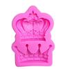 Creative 3D Crowns Princess Silicone Mold Fondant Cake Cupcake Decorating Tools Clay Resin Candy Molds Kitchen Baking Supplies