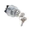 Ignition Switch with 2 Keys Universal for Car Tractor Trailer