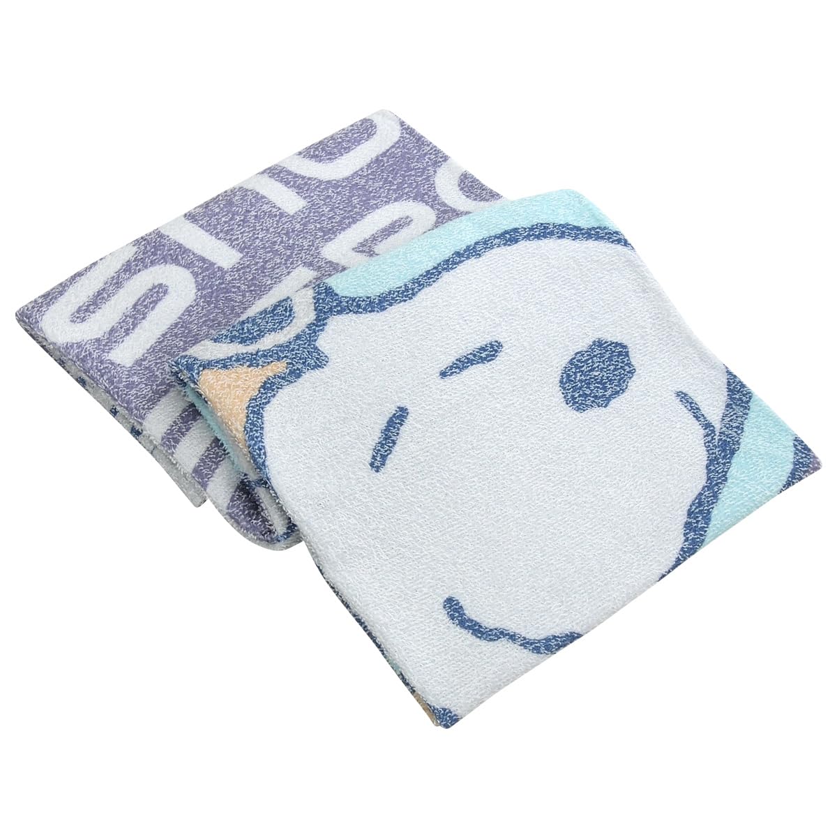 

Rivere Single Snoopy Summer Towel Cotton Blanket, Blend, Washable, Quick-Drying (Purple) фиолетовый