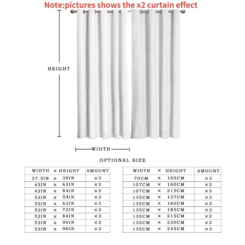 Christmas Winter Snowflake Red Window Curtains Decor For Home Bedroom Kitchen Living Room Ornament Xmas Gifts Navidad Curtains