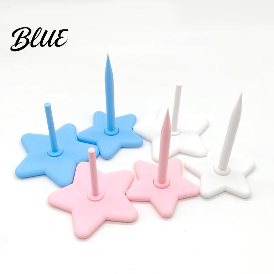 Anti-slip Yarn Stand Desktop Spinner Crocheting 3D Knitting Holder for Printed Star Ball Dispenser Knitting Lovers Wool Winding Tool