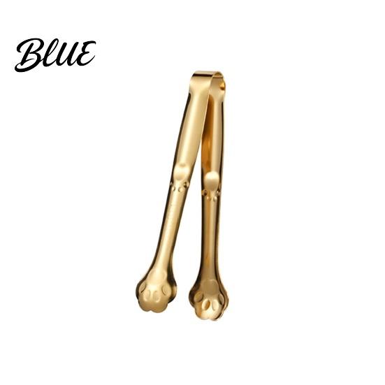 Mini Appetizer Tongs Stainless Steel Clip Tongs Cat Paw Shape