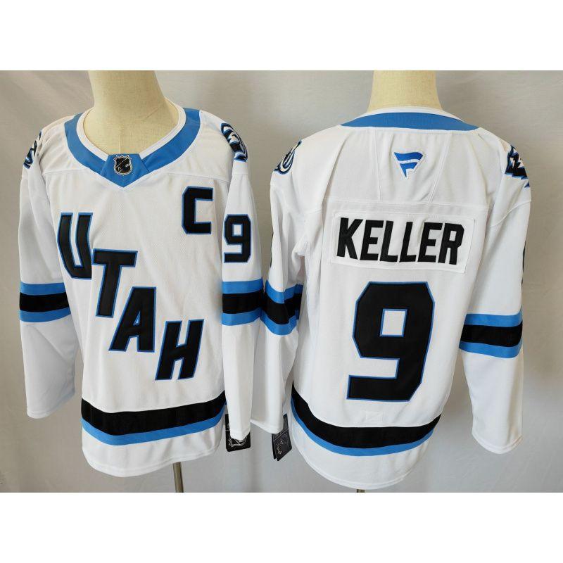 Men Women Ice Hockey Training Jersey Long Sleeve Sportswear NHL Team Utah Grizzlies Devils Kraken Blue Jackets