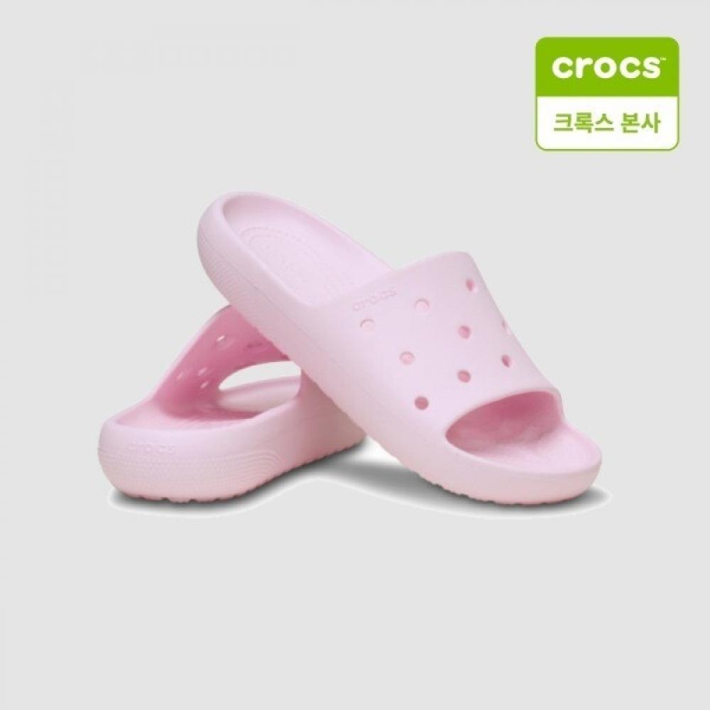 

Crocs Unisex Classic Slide 2.0 Pink Milk 209401 6zw pink milk/M4W6(230mm)