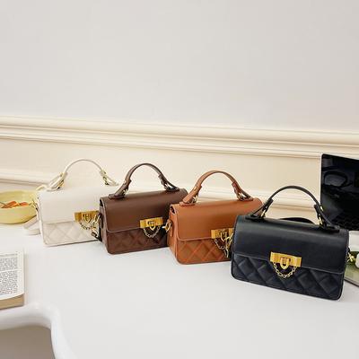 Luxusní crossbody kabelka s diamantovým vzorem: Trendy a všestranná dámská taška pro Ins Fashion