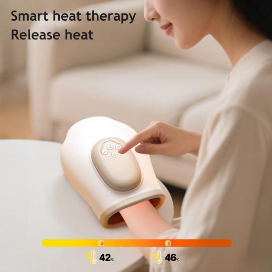 Isı Sıkıştırmalı El Masaj Aleti 3 Masaj Modu Ağrı Giderici Profesyonel El Masaj Aleti El Artriti İçin Rahatlatıcı Alet