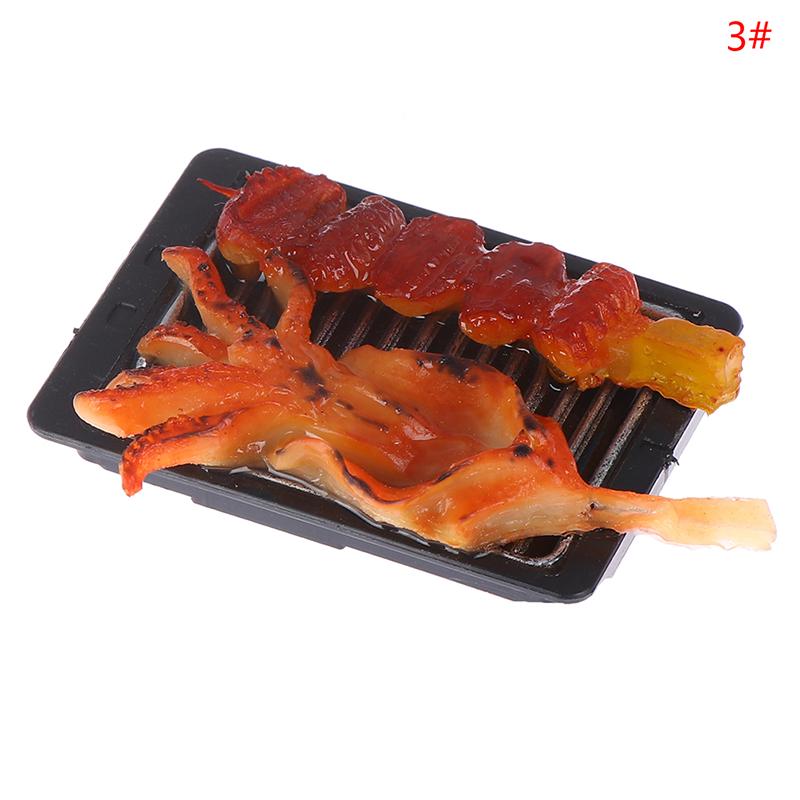 1Pcs Kids Dollhouse Oven Toy 1:12 Simulation Kitchen Bbq Grill Miniature Oven Model Kid Funny Pretend Play Toys For Children
