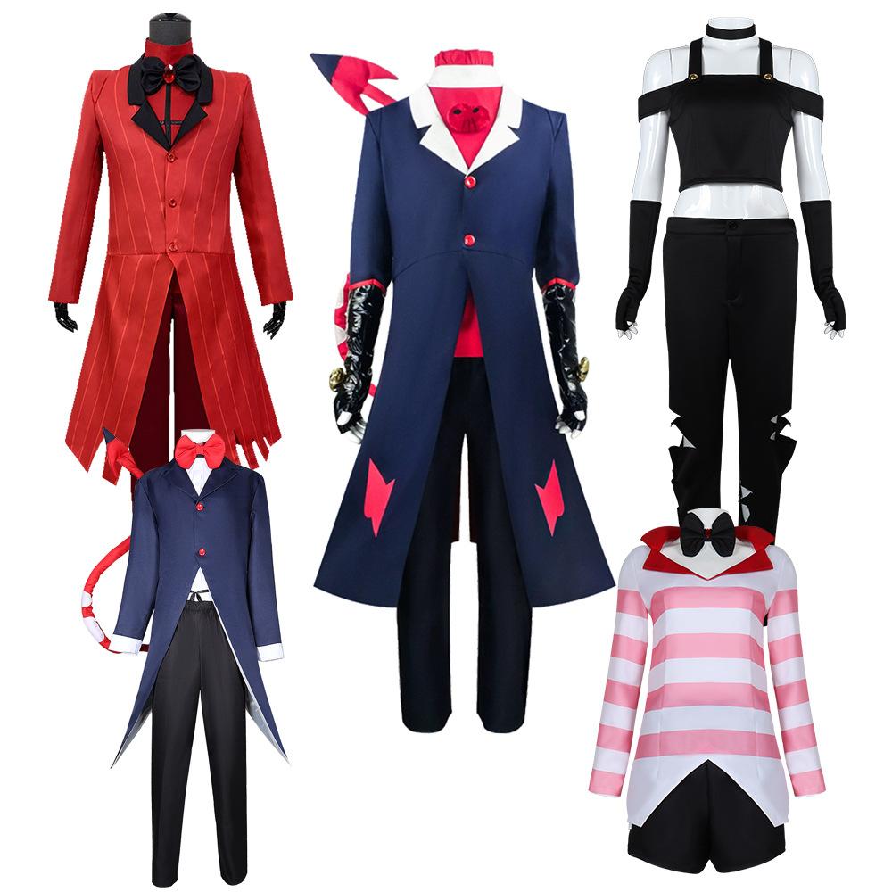 Neues Angebot Amerikanisches Drama Hell Inn Cos-Kleidung Hell Inn Alastor Cosplay-Kleidung