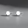 Fashion Geometric Pentagon Earrings Simple Small Daily Earrings Summer Delicate Square Earrings Versatile Office Accessories