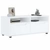 VidaXL TV Cabinet VISNES White 100x40x38 Cm Engineered Wood, TV Stand, TV Buffet, Media Unit, TV Bench, Furniture 4108292