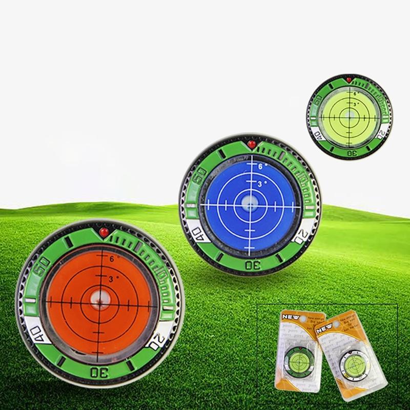 Golfs Green Reader Golfball Marker Round Bubble Levels High Precision Golfs Putting Aid Bubble Levels Golfball Marker