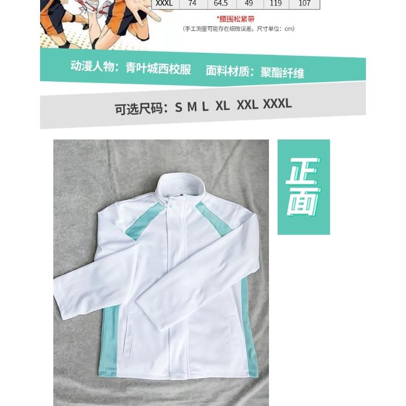 Cos Gift Haikyu Costume Anime Karasuno High School Volleyball Club Hinata Shyouyou Sportswear Jerseys Thin Uniform Suit