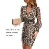 Dámské šaty Výstřih do V Vše Sladěné Polyester Sexy Plisované Krátké Bodycon šaty