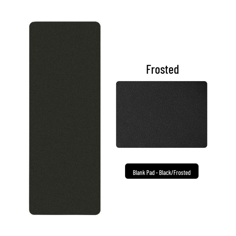 Thickened Non-slip Coconut Shell Yoga Mat: Frosted PU Rubber, Widened & Enlarged for Fitness & Home Use