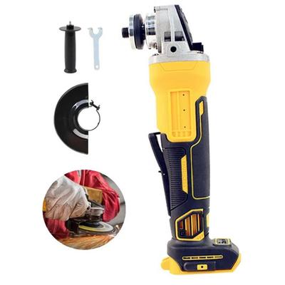 Brushless Angle Grinder for 18V 20V Battery 4 Speed Cordless Grinder Polisher Cutting Woodworking Tools