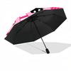 1 pièce Parapluie Automatique Mignon Motif Cœur Design 8 Baleines Compact Engrenage pour Voyage en Plein Air, Cadeau de Vacances Parfait yy251230018