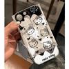 Black & White Hello Kitty Case for iPhone 13, 15, 16, & 17 Pro Max - Cute & Simple Design