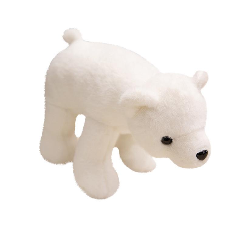Adorable Led Colorful Glowing Polar Bear Plush Toy Soft Cartoon Animal Doll For Kids